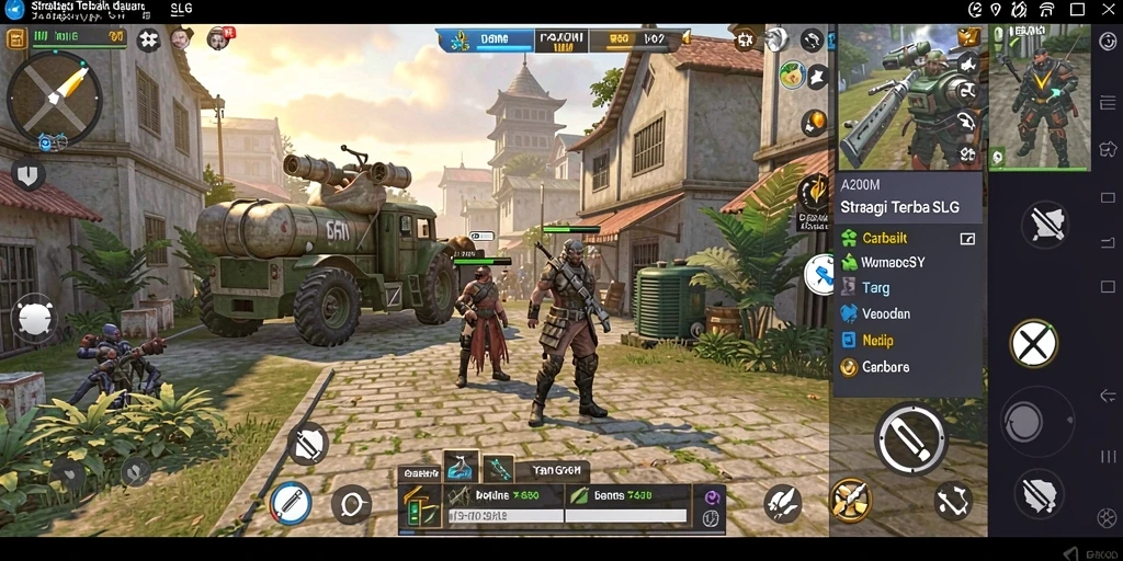 Tampilan gameplay A200M yang menakjubkan dan penuh strategi.