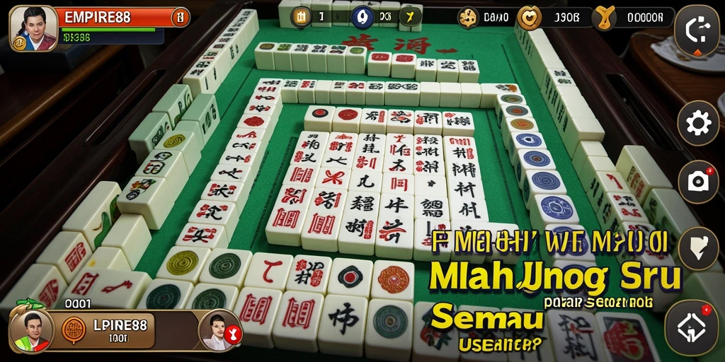 Gameplay seru Mahjong di EMPIRE88 dengan grafik menarik.