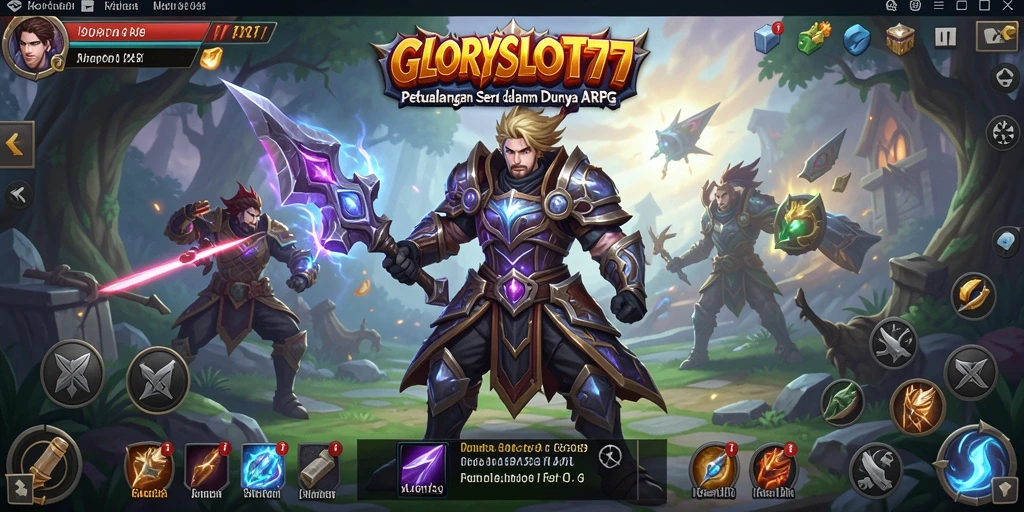 Tampilan gameplay seru dan menantang di GLORYSLOT777.