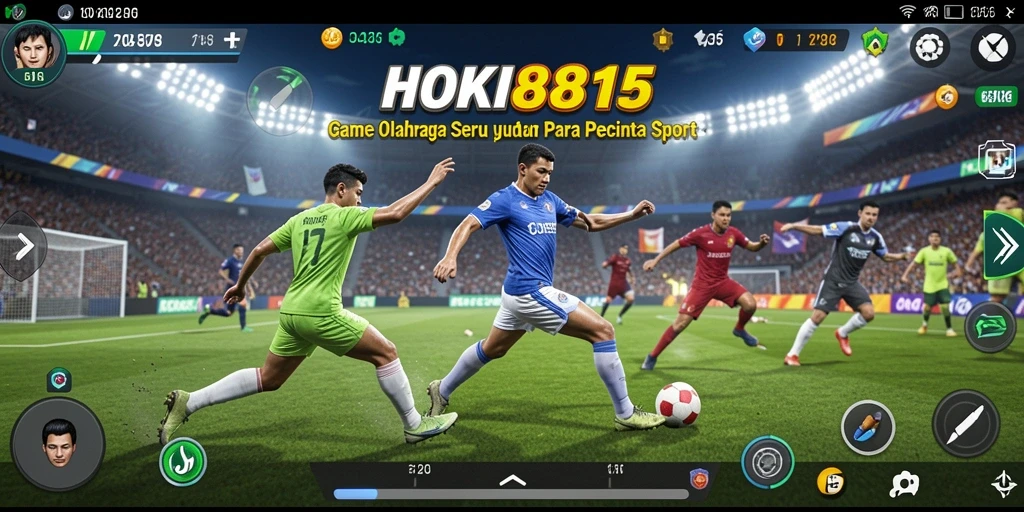 Tampilan antarmuka gameplay HOKI8815 yang menarik dan dinamis.