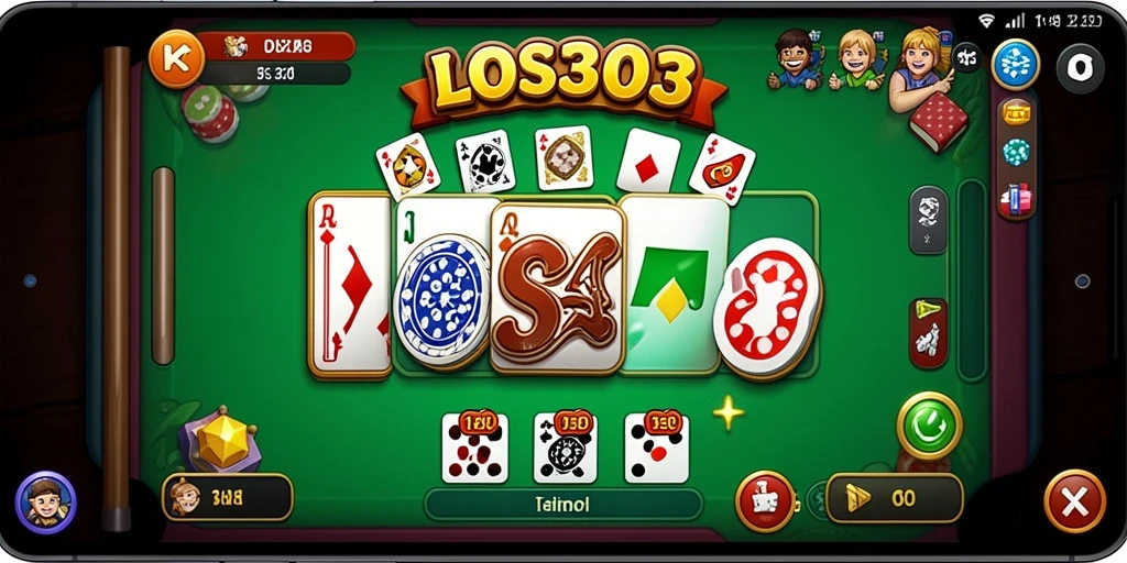 Screenshot gameplay menunjukkan momen seru bermain Domino.