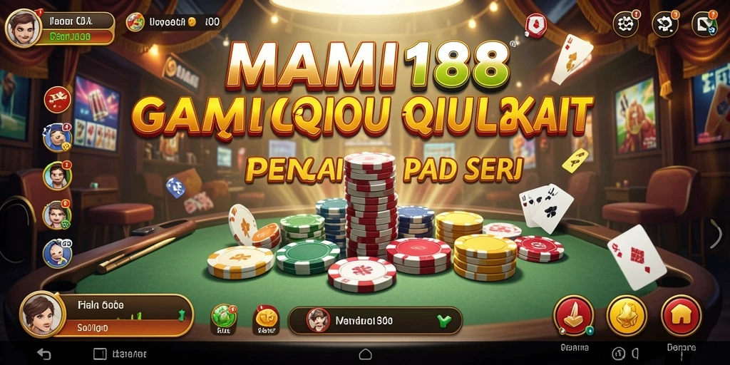 Gambaran gameplay QiuQiu yang seru dalam MAMI188.