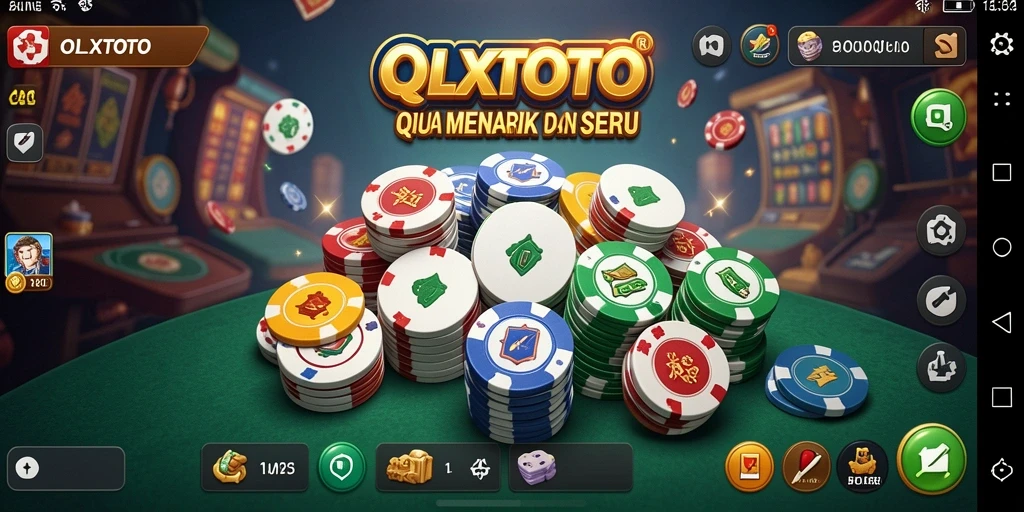 Screenshot gameplay OLXTOTO menampilkan aksi seru permainan QiuQiu.