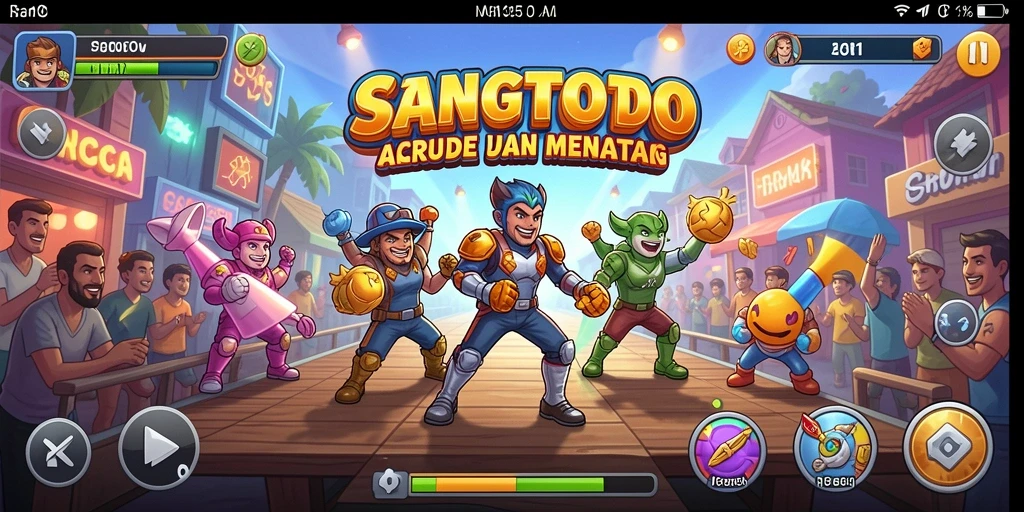 Tampilan gameplay seru dalam SANGTOTO yang adiktif.
