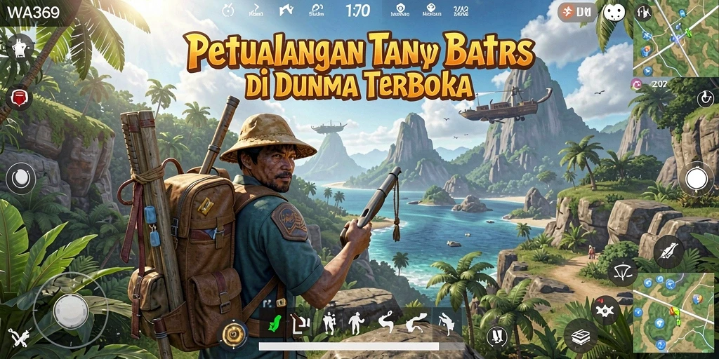 Tampilan gameplay yang menakjubkan dalam dunia terbuka WA369.